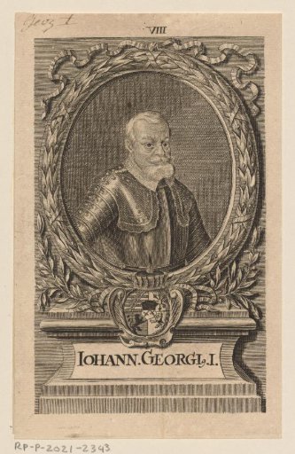 Portrait of Johann George I of Saxony
