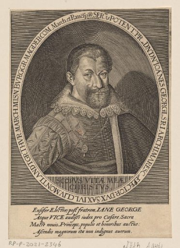 Portrait of Johann George I of Saxony