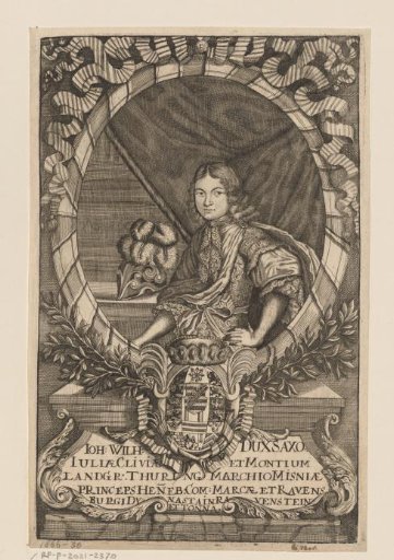 Portrait of Johan Willem, Duke of Saxe-Eisenach