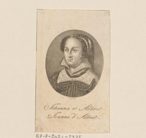 Portrait of Joanna of Albret