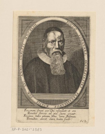 Portrait of Johannes Focco