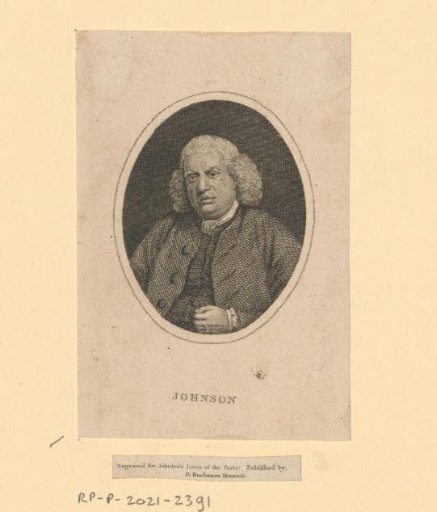 Portrait of Samuel Johnson