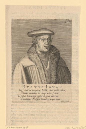 Portrait of Justus Jonas