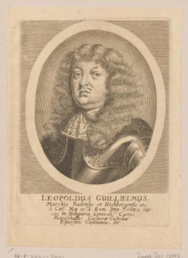 Portrait of Leopold William, Margrave of Baden
