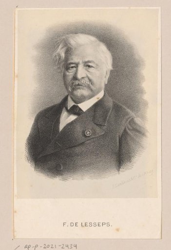 Portrait of Ferdinand de Lesseps