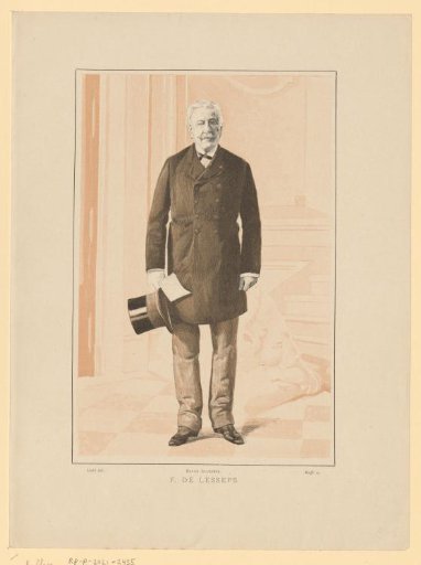 Portrait of Ferdinand de Lesseps