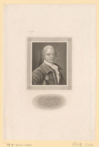 Portrait of Gotthold Ephraim Lessing
