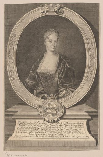 Portrait of Martha Catharina von Lettow