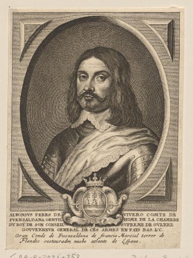 Portrait of Alfonso Pérez de Vivero, Count of Fuensaldaña