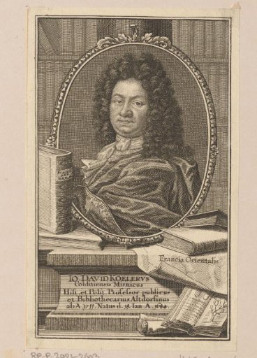 Portrait of Johann David Köhler