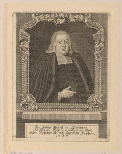 Portrait of Johann Ulrich Christian Köppen