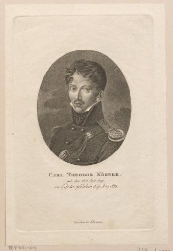 Portrait of Theodor Körner