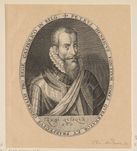 Portrait of Pedro Enríquez de Acevedo, Count of Fuentes