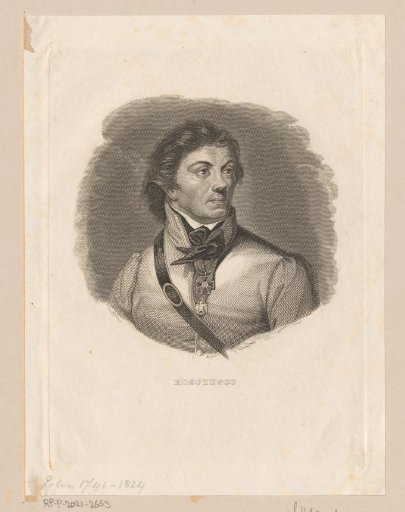 Portrait of Andrzej Tadeusz Bonawentura Kościuszko