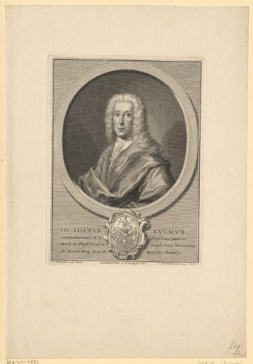 Portrait of Johan Adam Kulmus