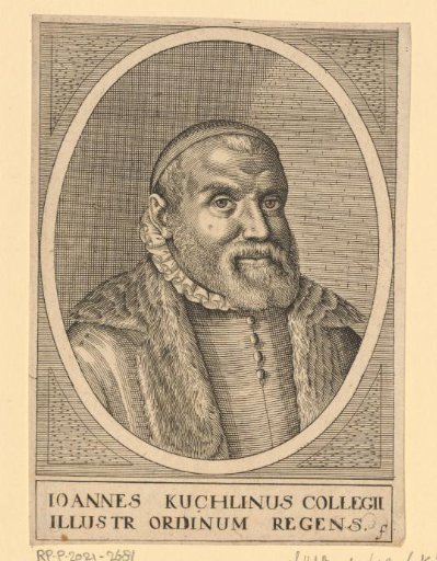Portrait of Johannes Cuchlinus