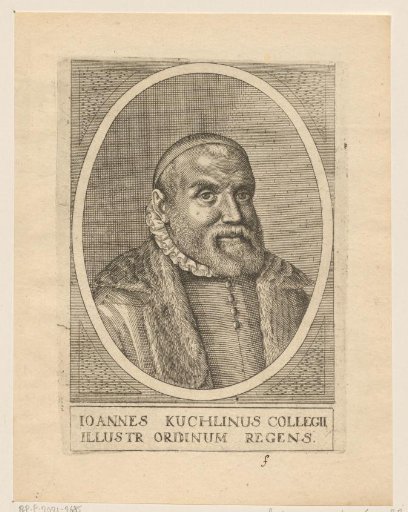 Portrait of Johannes Cuchlinus