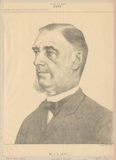Portrait of Isaac Abraham Levy