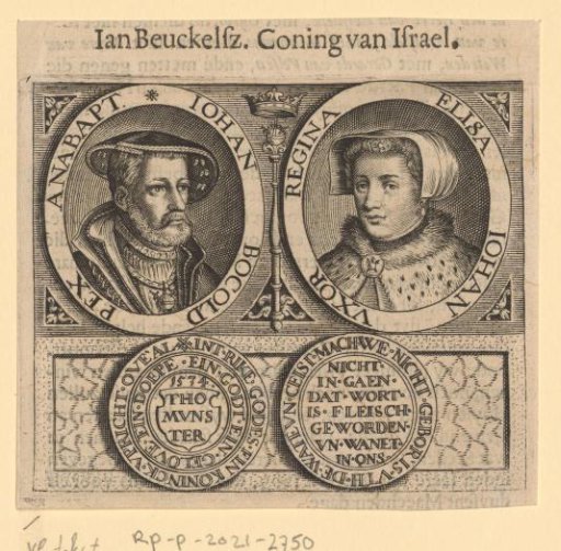 Double Portrait of Jan van Leiden and Elisabeth Wandscherer