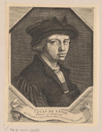 Portrait of Lucas van Leyden