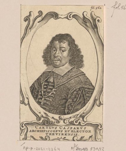 Portrait of Karl Kaspar von der Leyen