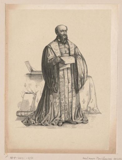 Portrait of Michel de L'Hospital