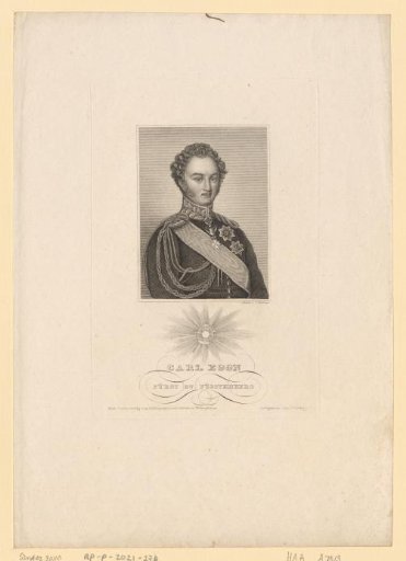 Portrait of Carl Egon II zu Fürstenberg