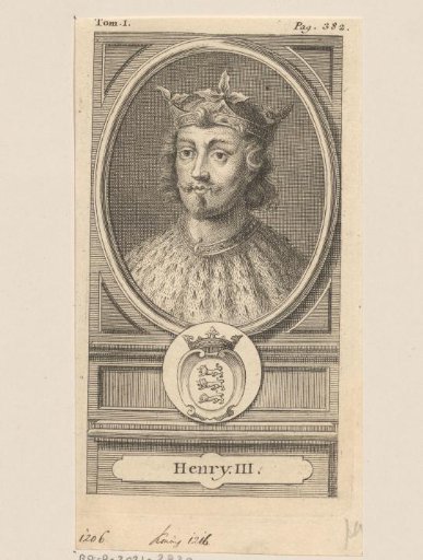 Portrait of Henry III, King of England