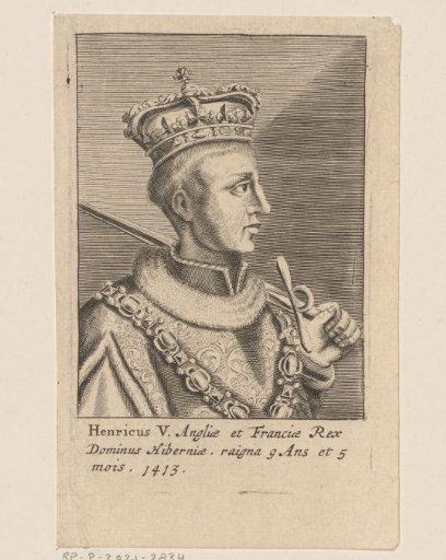 Portrait of Henry V, King of England