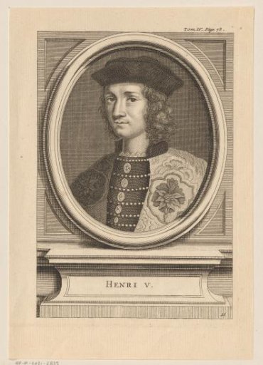 Portrait of Henry V, King of England