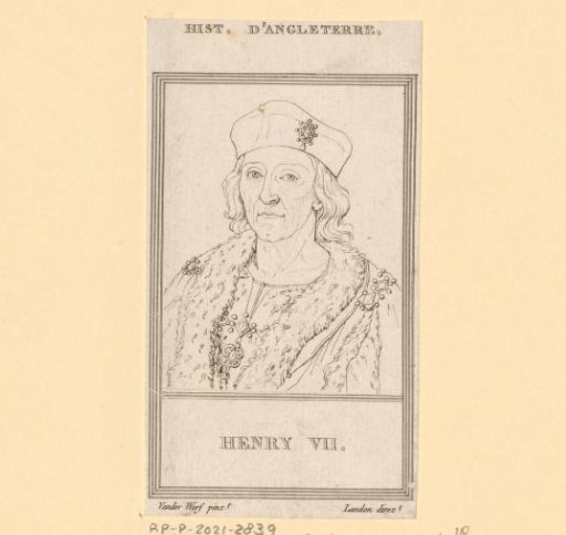 Portrait of Henry VII, King of England