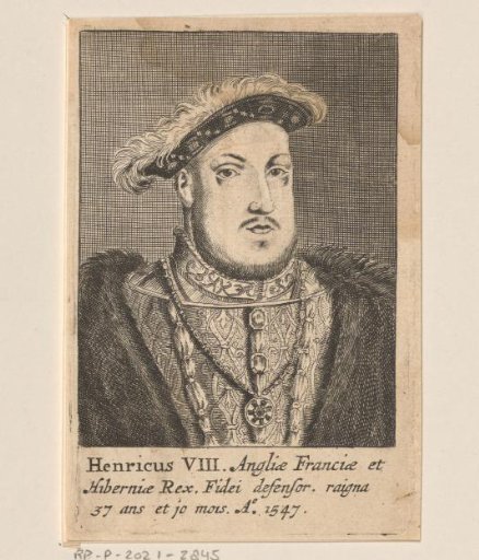 Portrait of Henry VIII, King of England