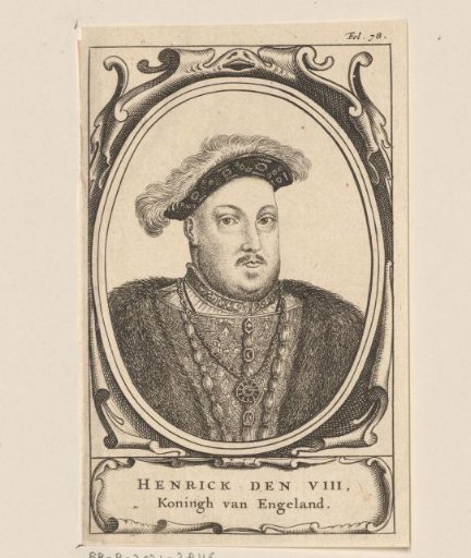 Portrait of Henry VIII, King of England