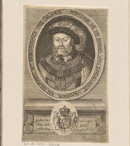 Portrait of Henry VIII, King of England