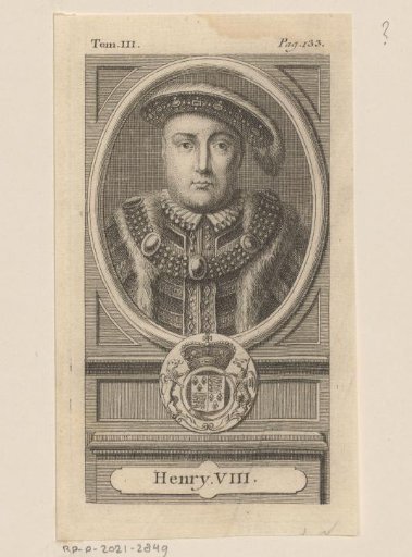 Portrait of Henry VIII, King of England