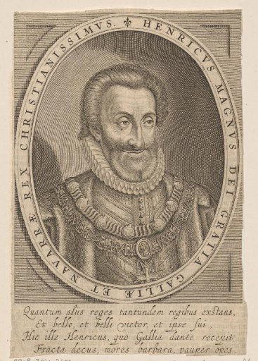 Portrait of Henry IV, King of France