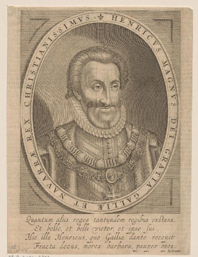 Portrait of Henry IV, King of France