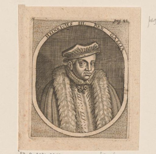 Portrait of Henry III, King of France