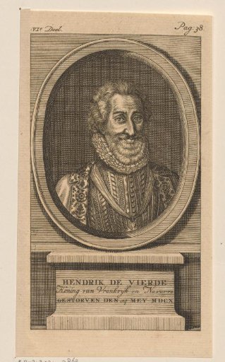 Portrait of Henry IV, King of France and Navarre