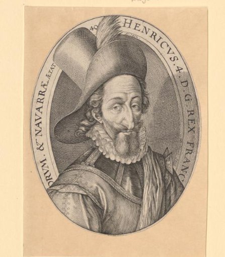 Portrait of Henry IV, King of France and Navarre
