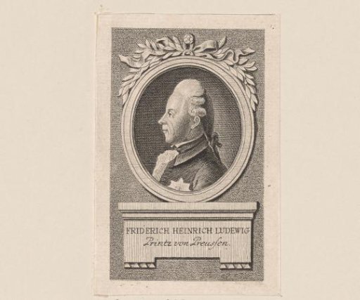 Portrait of Friedrich Heinrich Ludwig of Prussia
