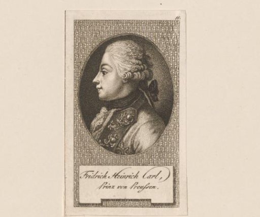 Portrait of Friedrich Heinrich Carl of Prussia