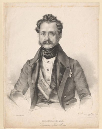 Portrait of Heinrich XX of Reuss