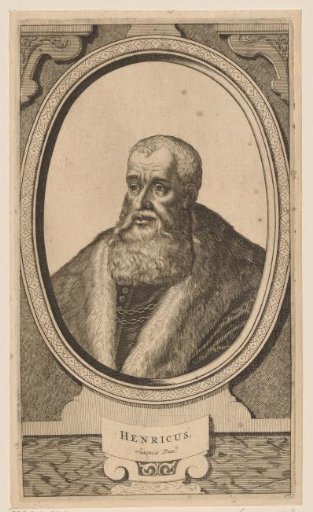 Portrait of Hendrik de Vrome, Duke of Saxony