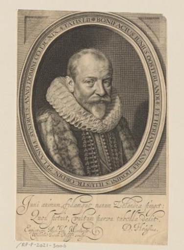 Portrait of Bonifacius de Jonge at the Age of 52
