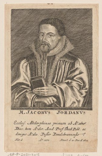 Portrait of Jakob Jordan