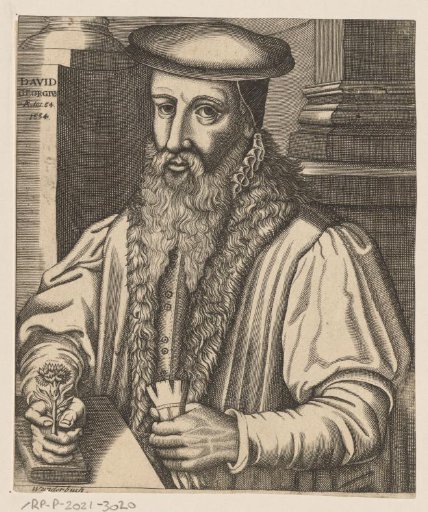 Portrait of David Jorisz. at the Age of 54