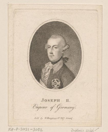Portrait of Joseph II, German Emperor