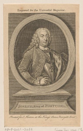 Portrait of Joseph I, King of Portugal