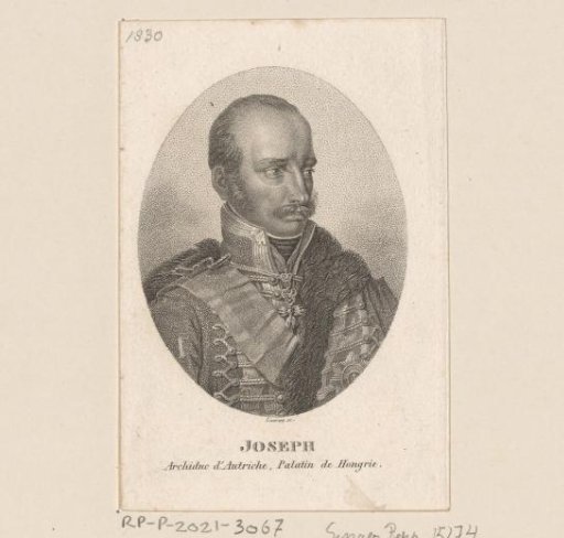 Portrait of Joseph Anton Johann of Austria